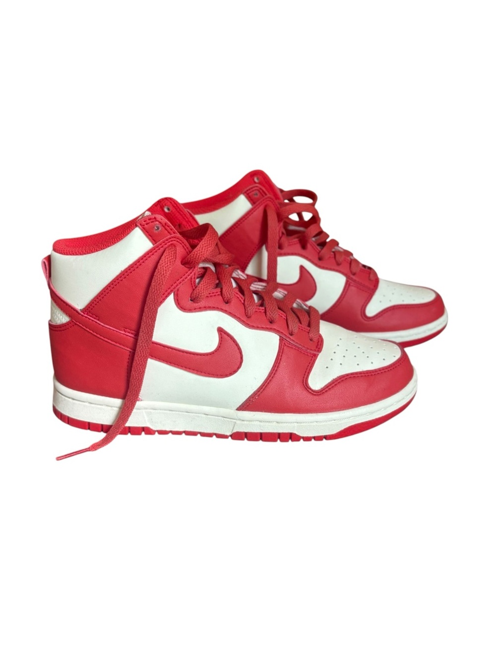Nike Dunk High Next Nature Light Crimsons Coconut Milk Womens Size 7 FV5960-102